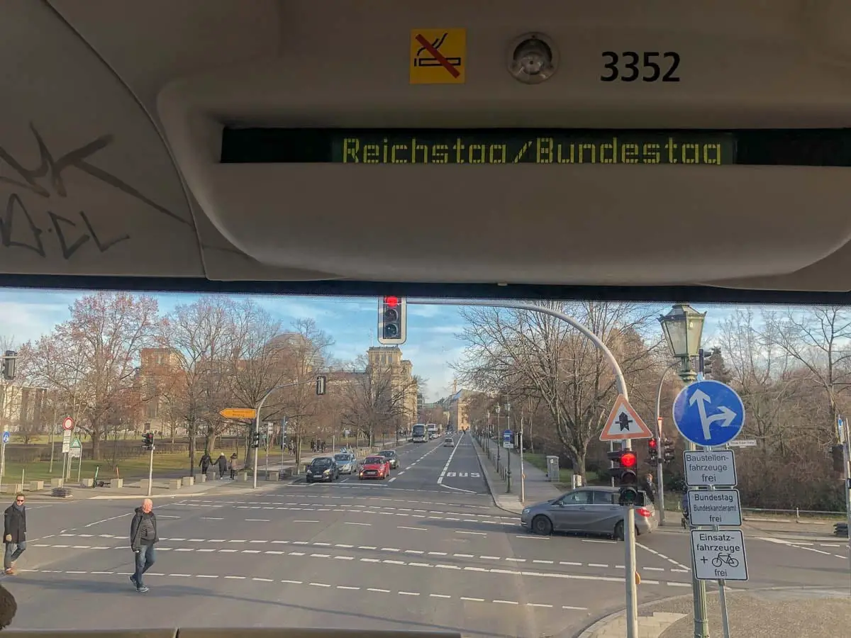 Buslinie 100 Berlin Stadtrundfahrt mit Kindern