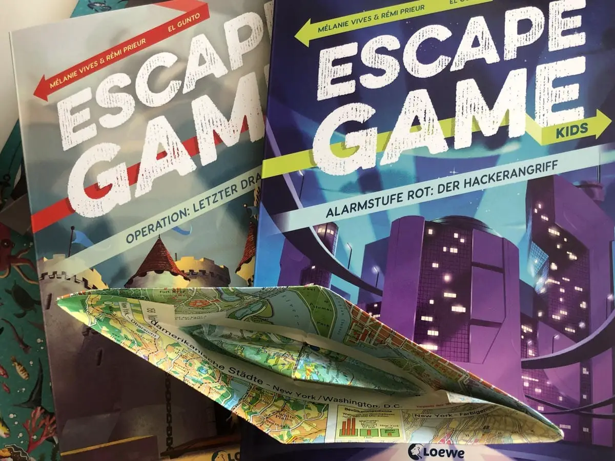 Escape Buch Kinder Beschäftigung