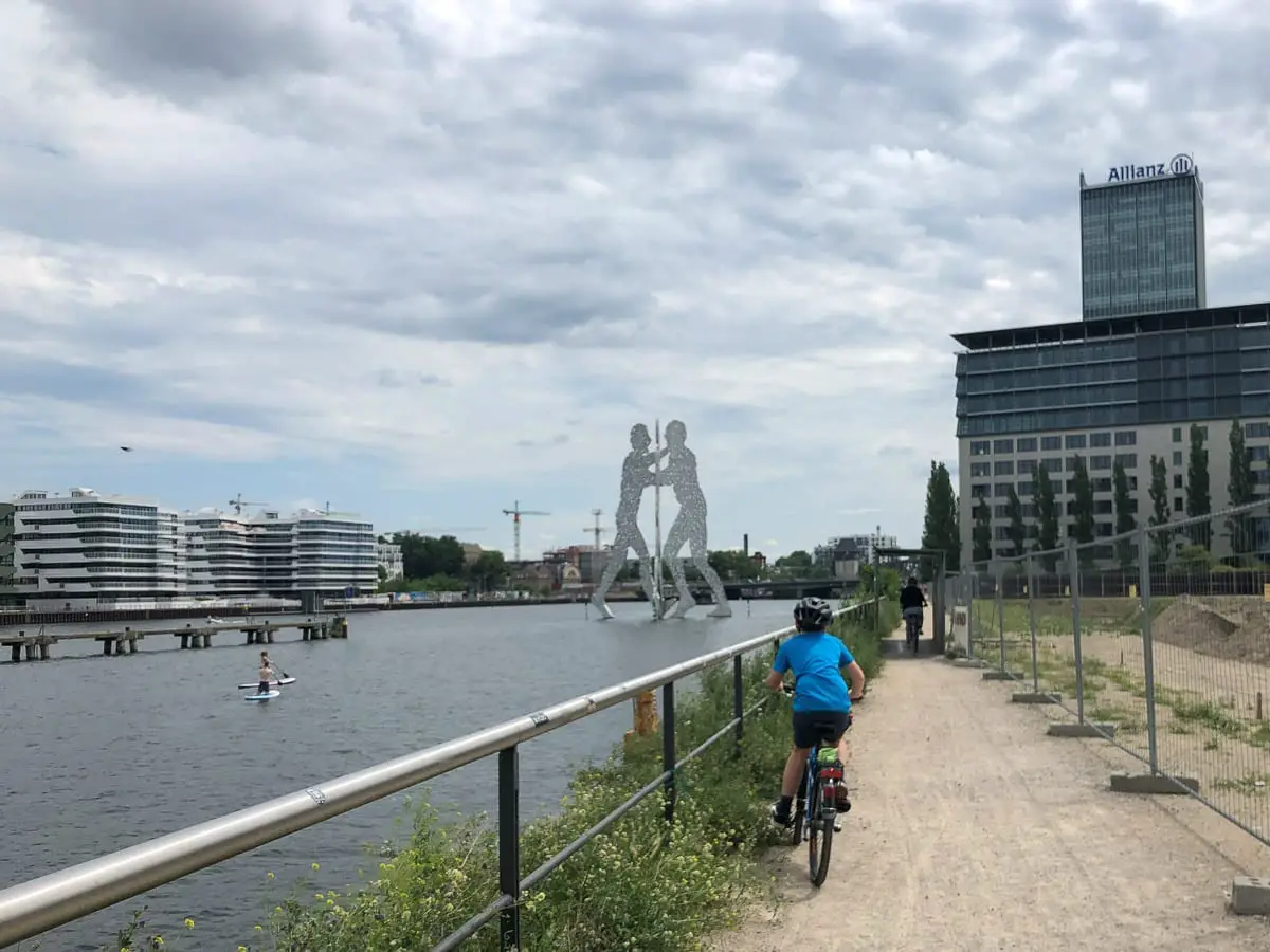 Fahrradtour entlang der Spree von Kreuzberg in die Wuhlheide - Moleculeman