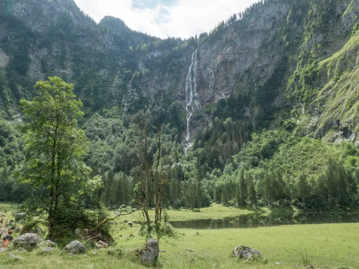 Höchster Wasserfall Deutschlands im Nationalpark Berchtesgaden