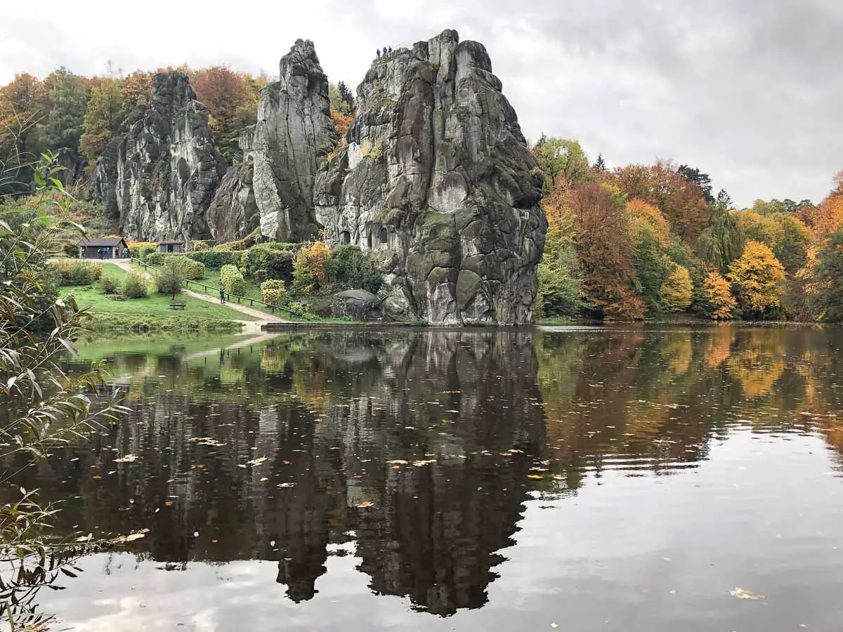 Teutoburger Wald - Wandern im Herbst an den Externsteinen