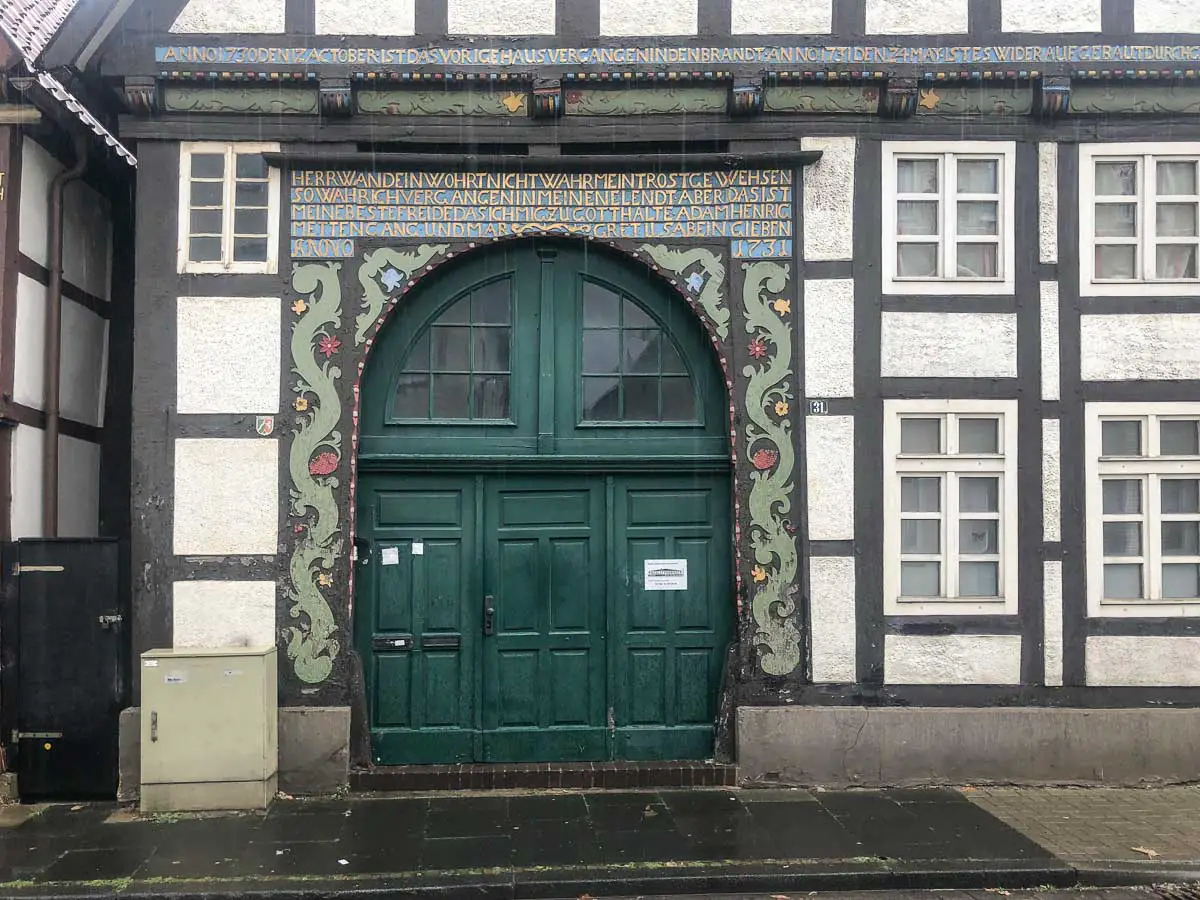 Westfälisches Fachwerkhaus in Horn-Bad Meinberg