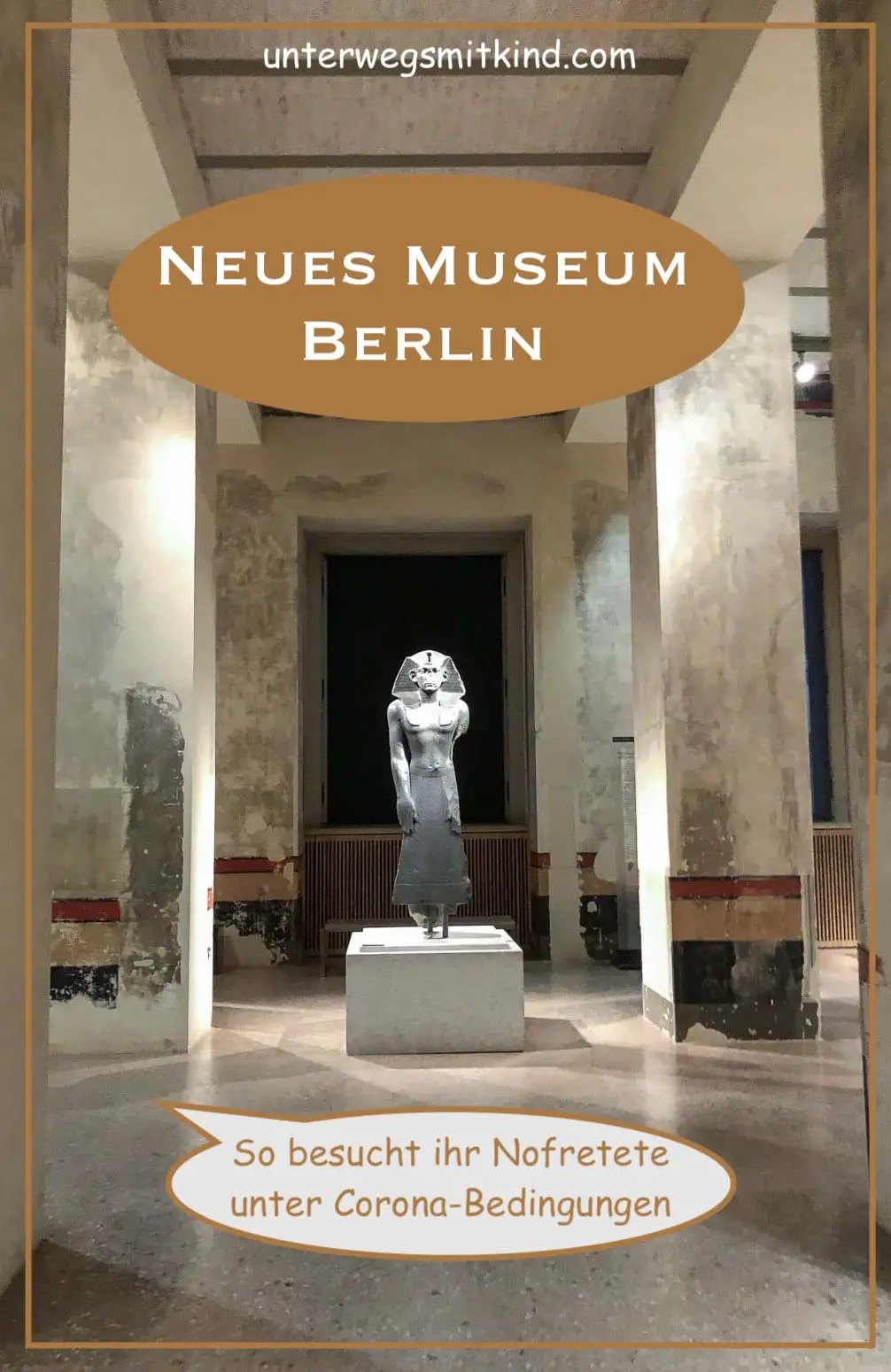Neues Museum Berlin bei Corona Pin