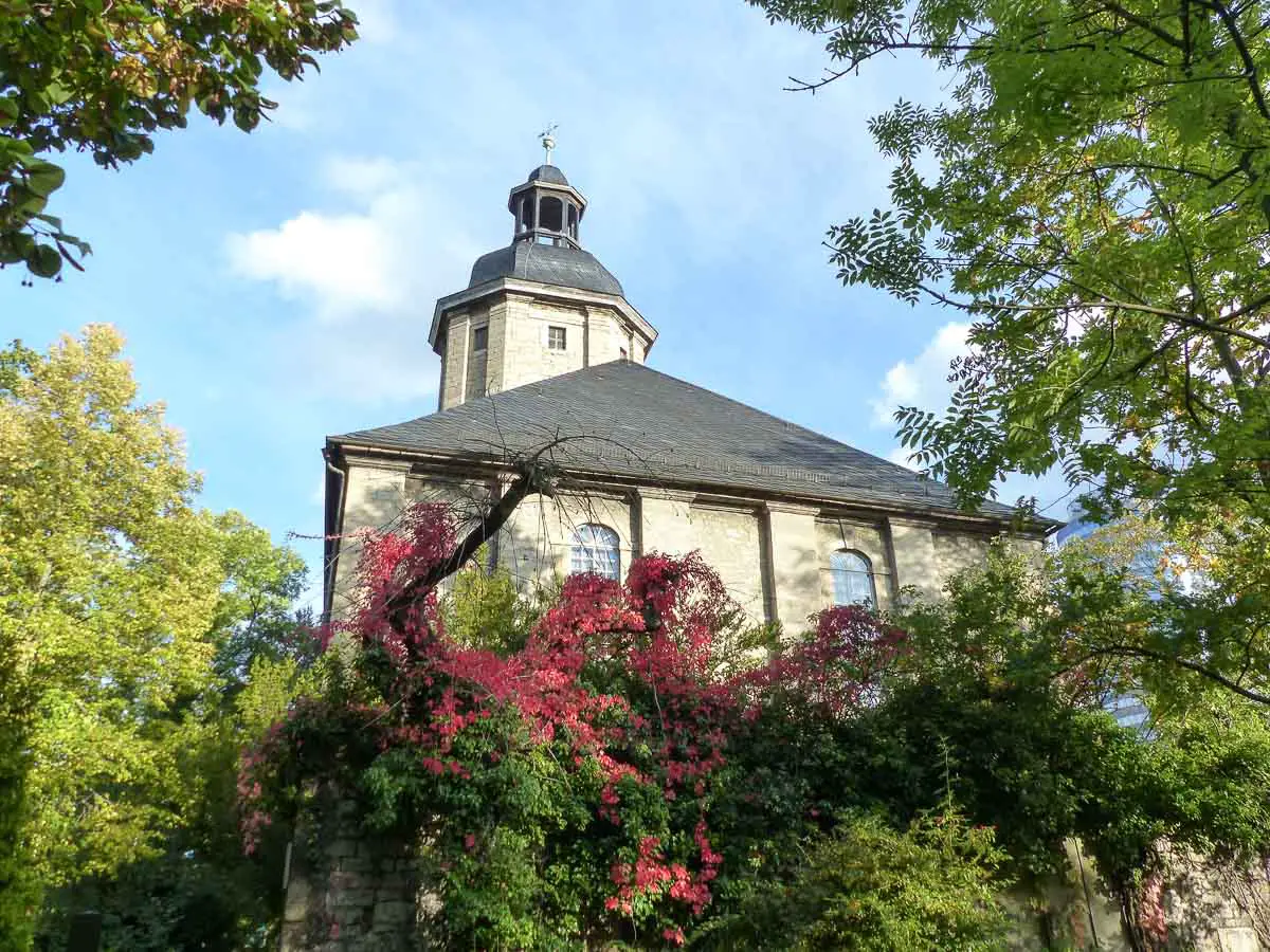 Friedenskirche im Alten Johannisfriedhof - eine der unbekannteren Sehensürdigkeiten in Jena