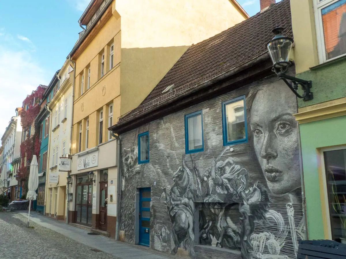 Street Art in Jena - Sehenswürdigkeiten in der Wagnergasse