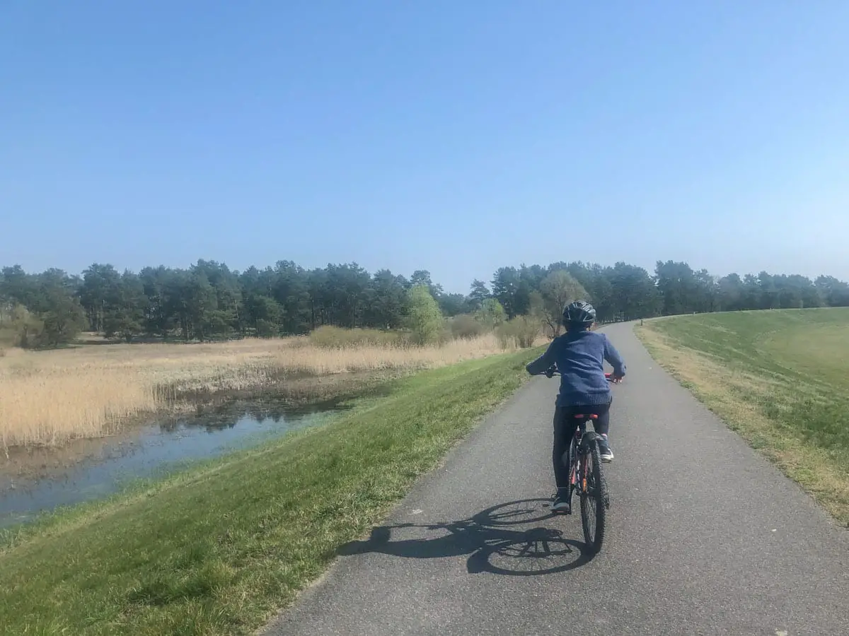 Nationalpark Unteres Odertal Fahrrad fahren