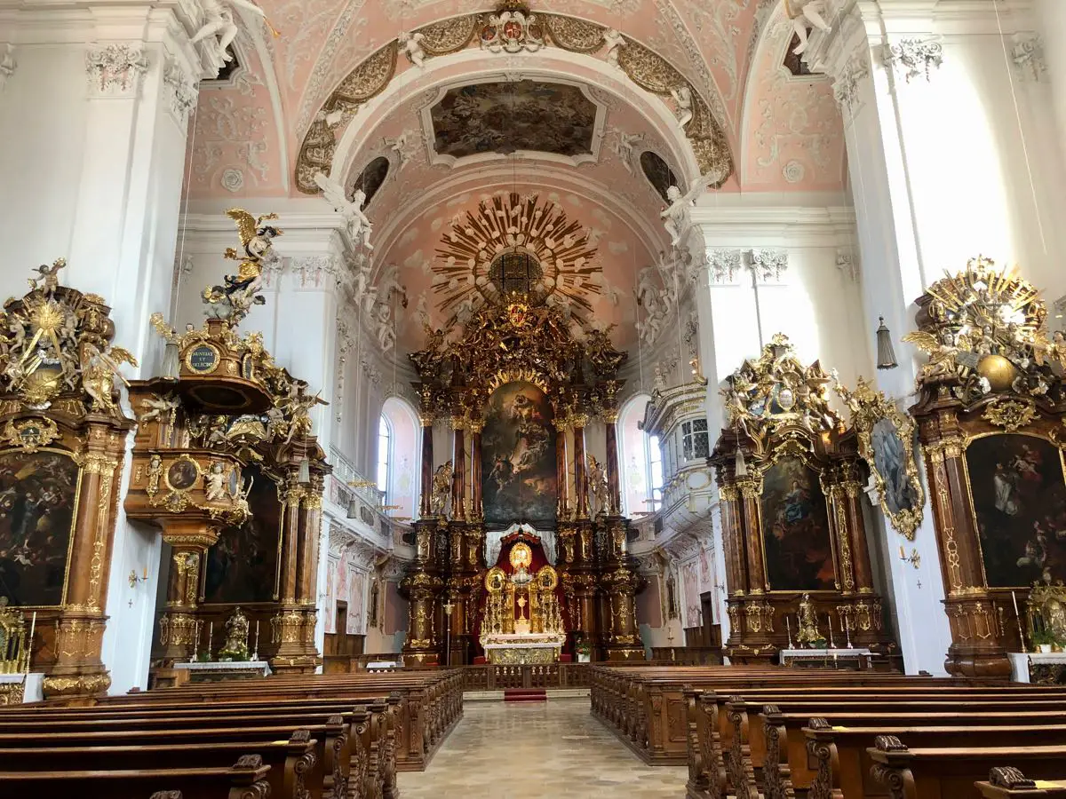 Schutzengelkirche in Eichstätt von innen