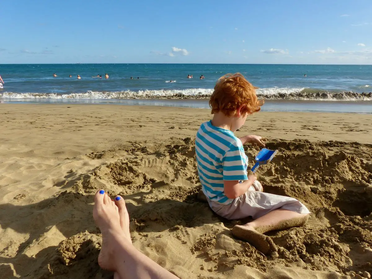 Strandurlaub mit Kind auf den Kanarischen Inseln