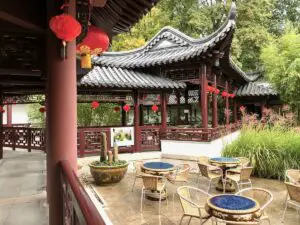 Mannheim Sehenswuerdigkeiten: Chinesisches Teehaus im Luisenpark