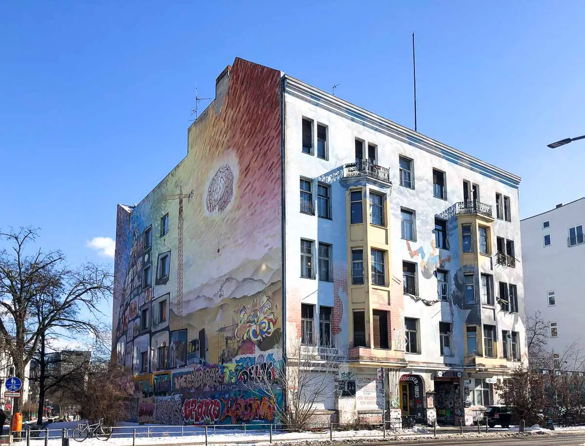 Mural in Berlin Kreuzberg