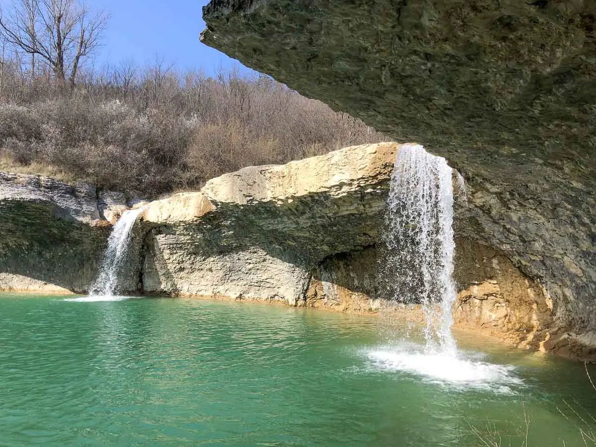 Wasserfälle bei Pazin im Landesinneren von Istrien