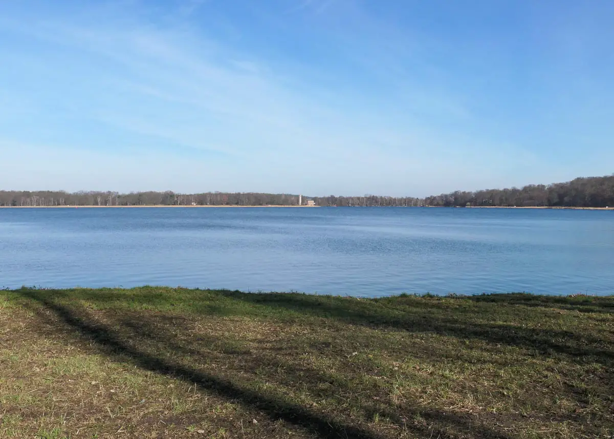 Blick über den Jungfernsee beim Potsdam Spaziergang am Wasser