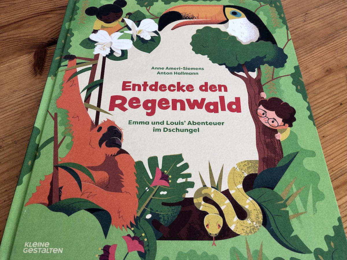 Kinderbuch Entdecke den Regenwald Titelbild