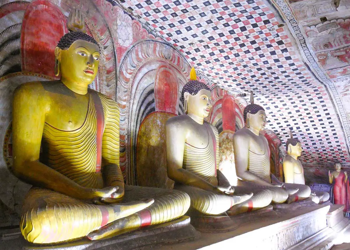 Sri Lanka: buddhistischer Tempel