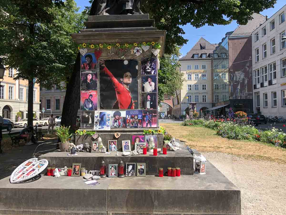 Michael Jackson Gedenkstätte München