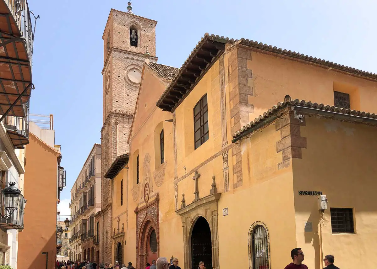 Kirche in der Altstadt von Malaga