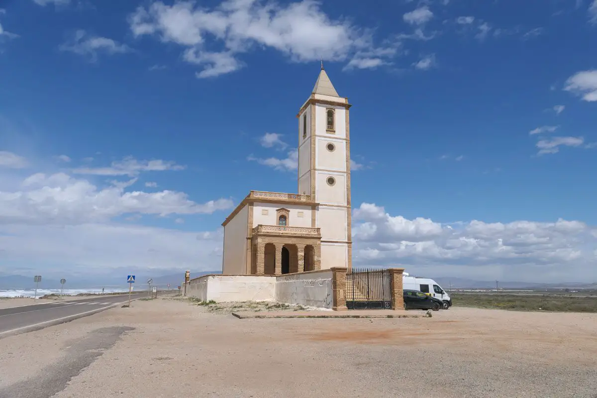 Kirche La Almadraba / Las Salinas bei Cabo de Gata