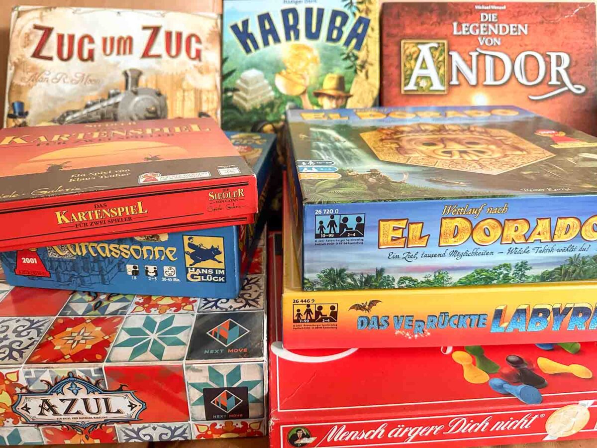 Unsere Top 10 Gesellschaftsspiele als Familie zu zweit